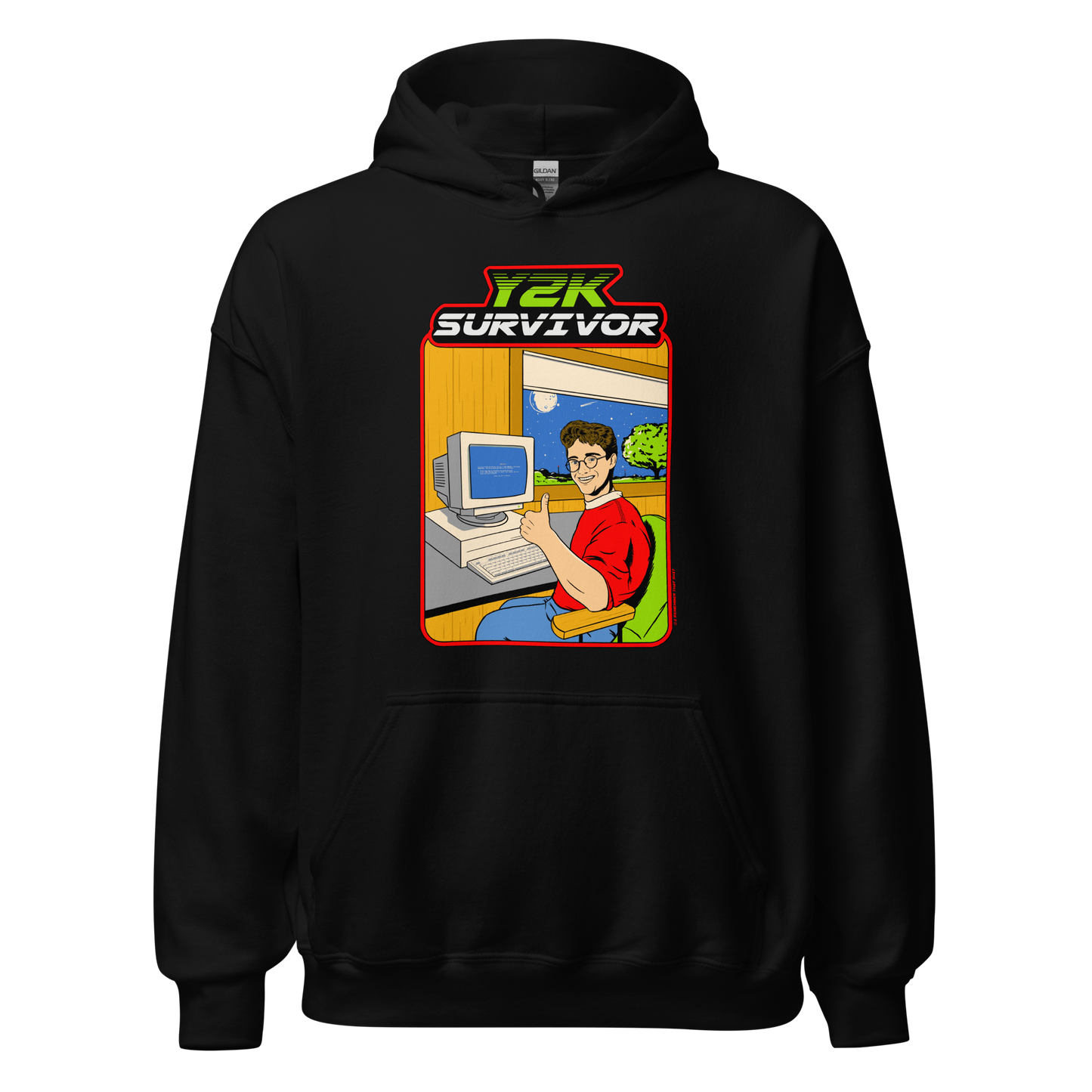 Y2K SURVIVOR HOODIE