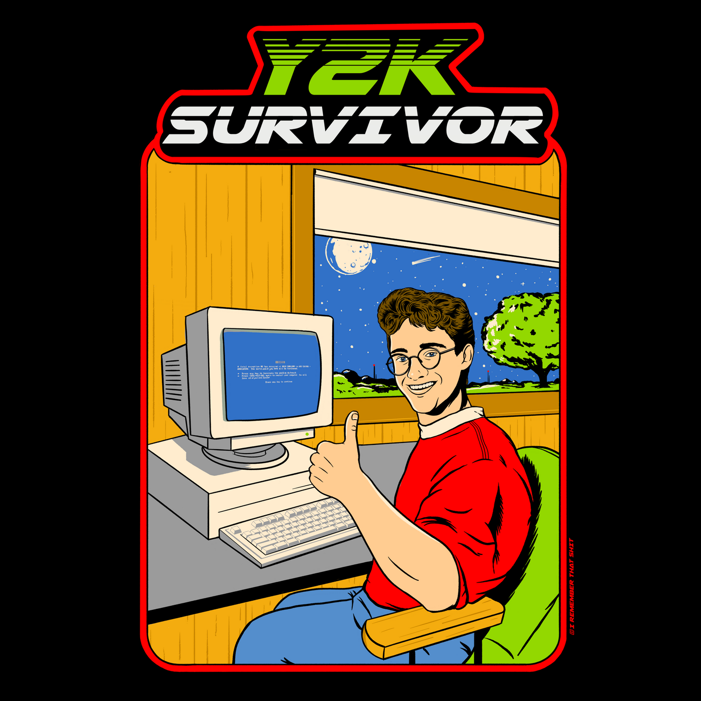 Y2K SURVIVOR TEE