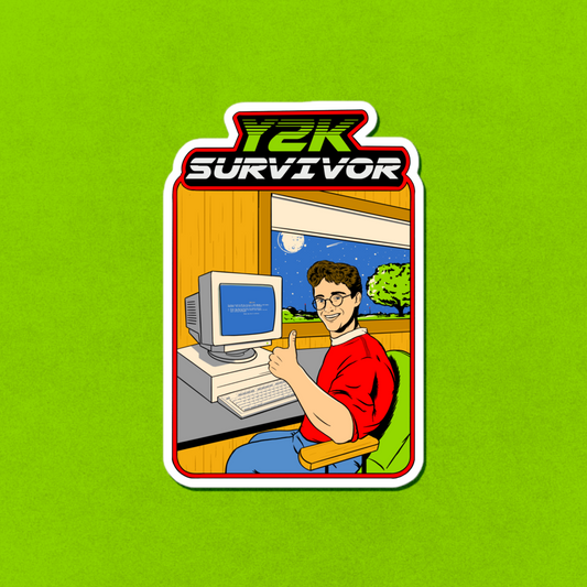 Y2K SURVIVOR STICKER