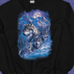 Vintage Style Wolf Sweatshirt