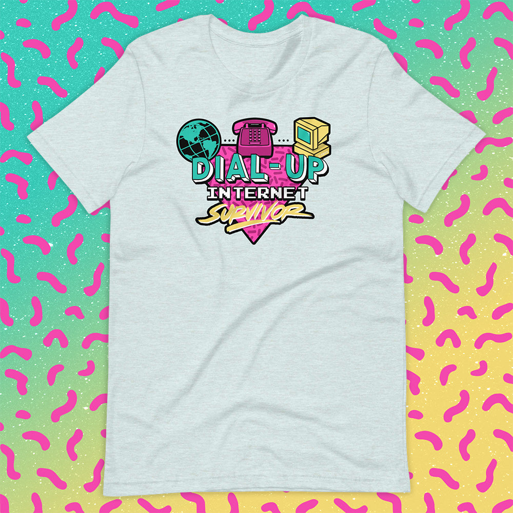 DIAL-UP SURVIVOR TEE